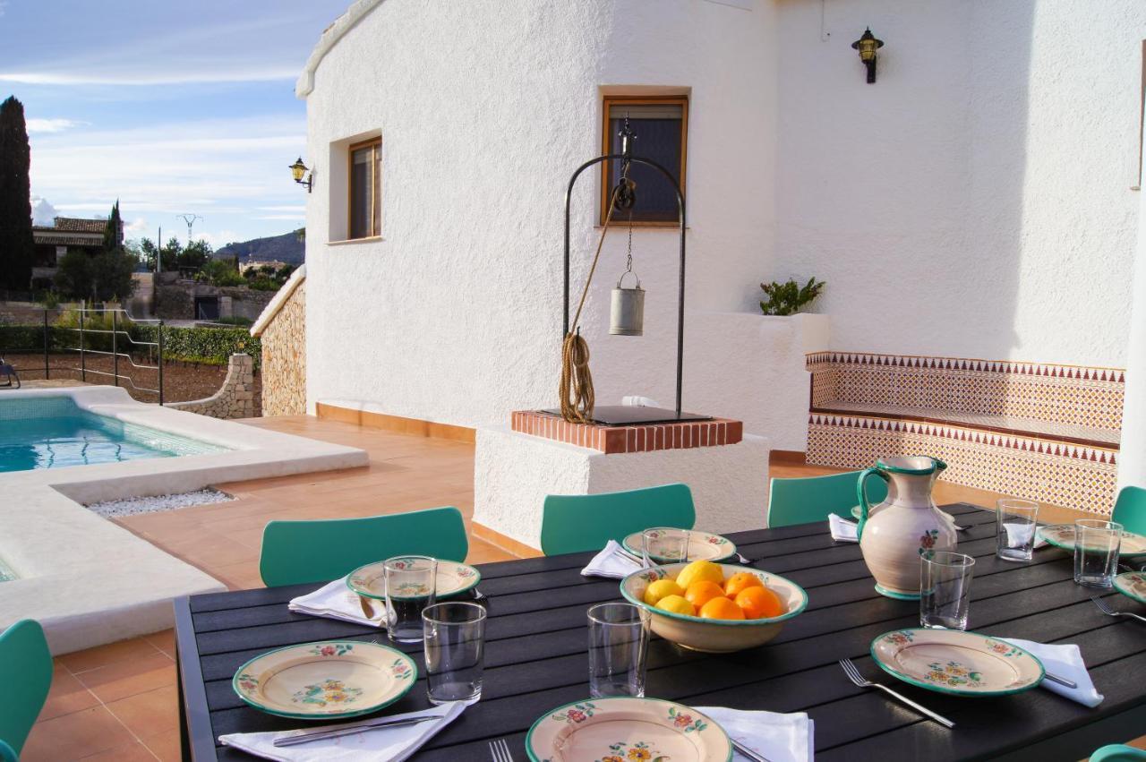 La Senia Villa Jalón Esterno foto